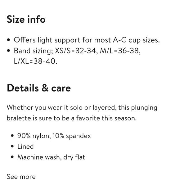 Chic Light Pink Triangle Bralette - Picture 2 of 7